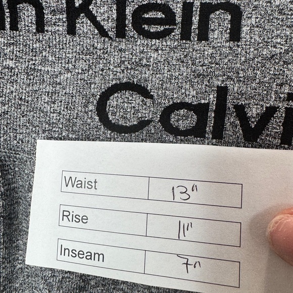 Bundle Calvin Klein Performance Seamless Ribbed Shorts - Picture 16 of 16